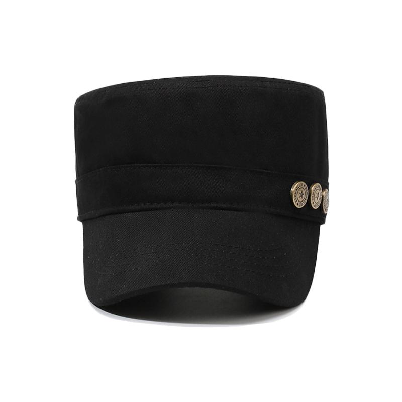 Flat Top Hat Men's Outdoor Sunshade Hat Outdoor Cap Middle-Aged Sunshade Hat
