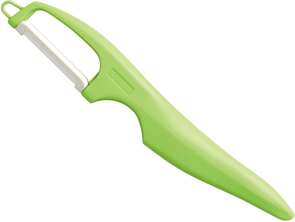 Kyocera Ceramic Easy to Vertical Light and sharp to Stays Does not transfer Disinfects and can be Peeler, Rust-free, clean, peeler, use, sharp, metal,