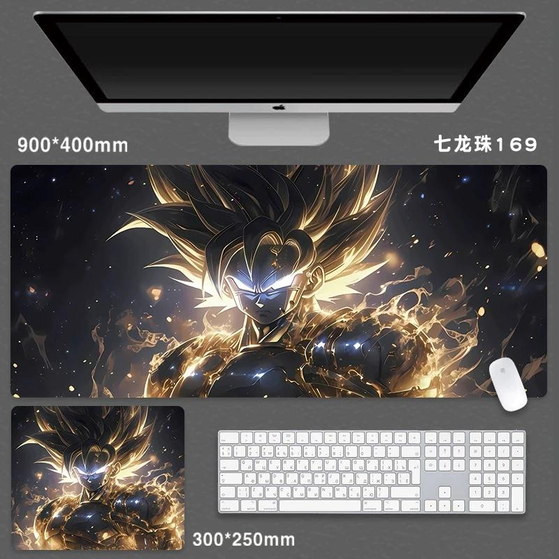 High Quality Japanese Animation Seven Dragon Ball Mouse Pad Oversized Boys Animation Two-dimensional E-sports Game Computer Keyboard Student Desk Pad
