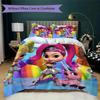Grand Chase Print Pattern Bedding,Quilt Set Quilt Cover Pillowcase Home Birthday Gift (1*duvet Cover+2*pillowcase,without core)XSJT0917040