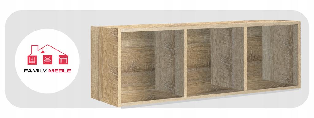 Regał półka organizer pojemnik stojak na płyty winylowe segregatory Cubo 3