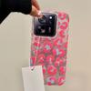 Pink Leopard Print Vortex Pattern Phone Case for Xiaomi 13T 14T 11 Lite Poco X5 M6 Pro X6 X3 Pro NFC C65 C61 M5S Shell TPU Cover