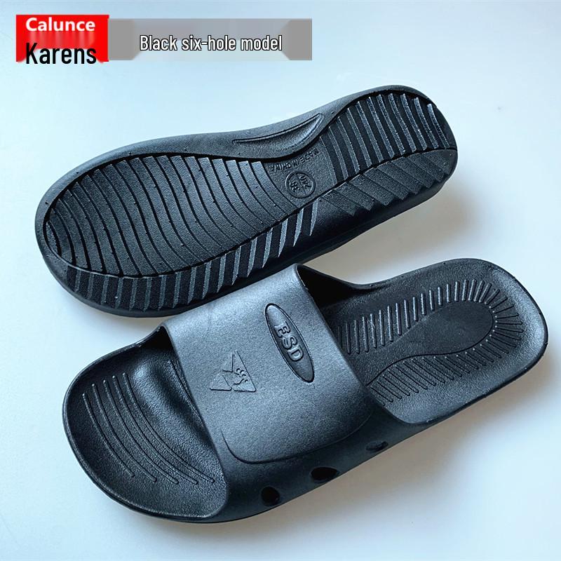 Anti-Static Dust-Free Slippers: Comfortable, Purifying Footwear for Cleanrooms - Available In Blue, Black, and White.