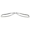 For Volkswagen Touran 2016 2017 2018  ABS Chrome Rear Fog Lamp Fog Light Cover Trim Car Foglight Bezel Exterior Car Styling