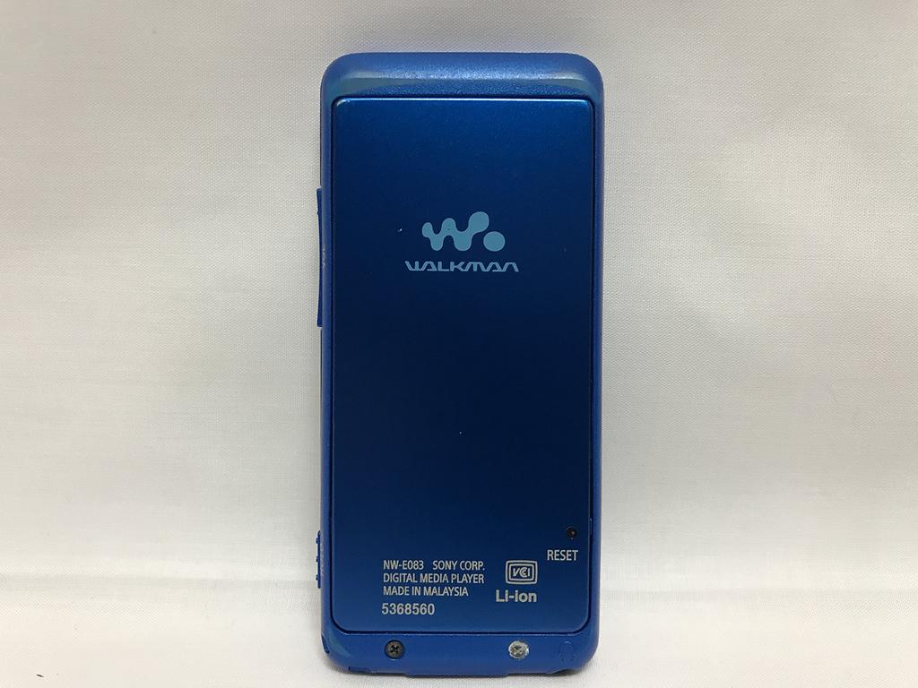 SONY Walkman E Series 4GB Blue NW-E083/L