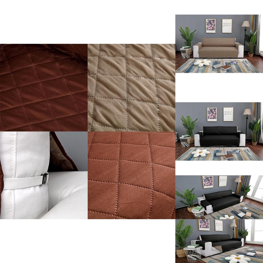 Strapazierfähiger Und Eleganter Waschbarer Sofa-Überwurf Mit Rutschfestem Armlehnendesign