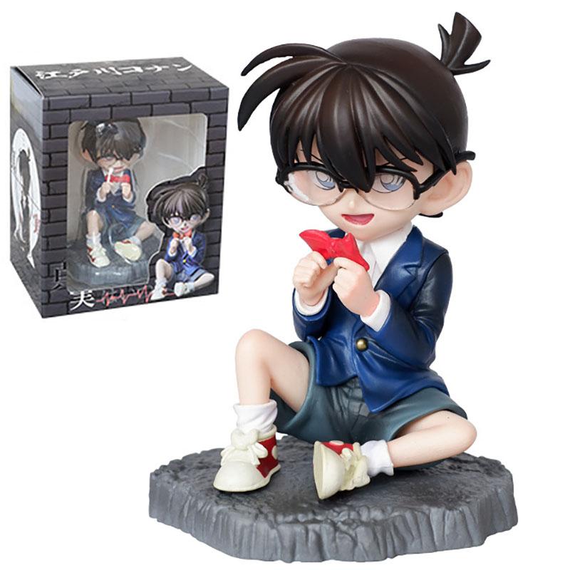 Conan Edogawa Action Figure Mouri Kogorou Richard Moore Figuras Anime Peripheral Manga GK Statue Model Ornament Gift for Kids