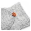 Korean Style Winter Fingerless Woolen Flip-Top Gloves for Outdoor Cycling and Writing