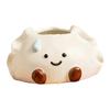 Ceramic Tissue Box Cover Holder Storage Container Napkin Dispenser for Living