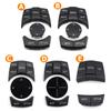 Auto Zentrale Konsole CIC IDrive Multimedia Maustasten Menü Knob Knopf Abdeckung Für BMW F20 F22 F30 F34 F36 F10 F02 F06 F25 F15 F16