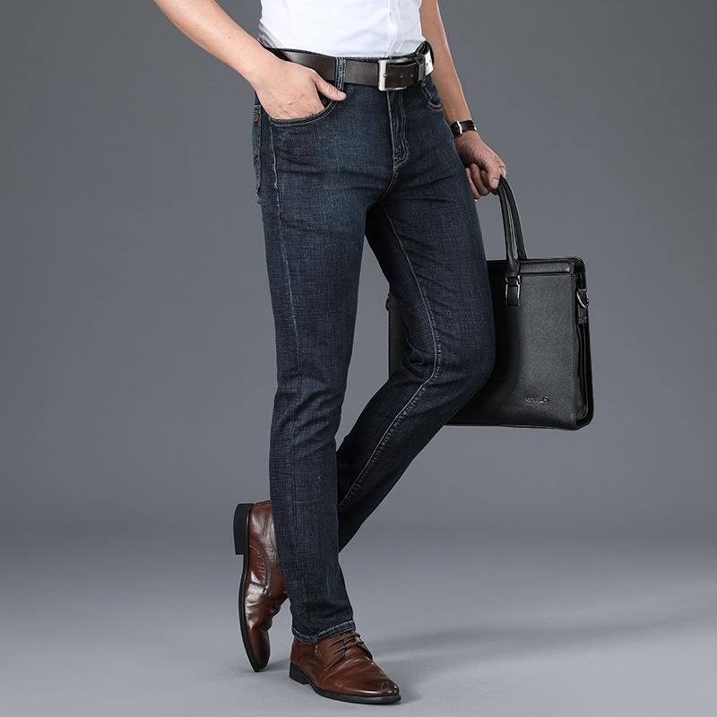 Весенние обычные джинсы большого размера — фото 4