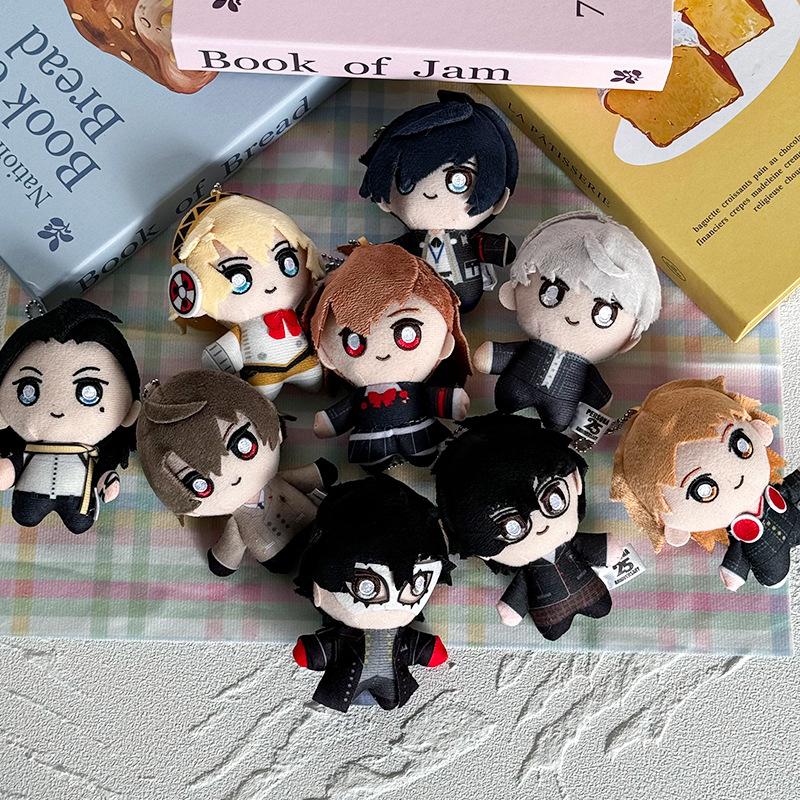 Japanese Anime Persona Nui Gurumi Plush Pp Cotton Filling Keychain Backpack Zipper Decorative Doll Two-Dimensional Collect Toy