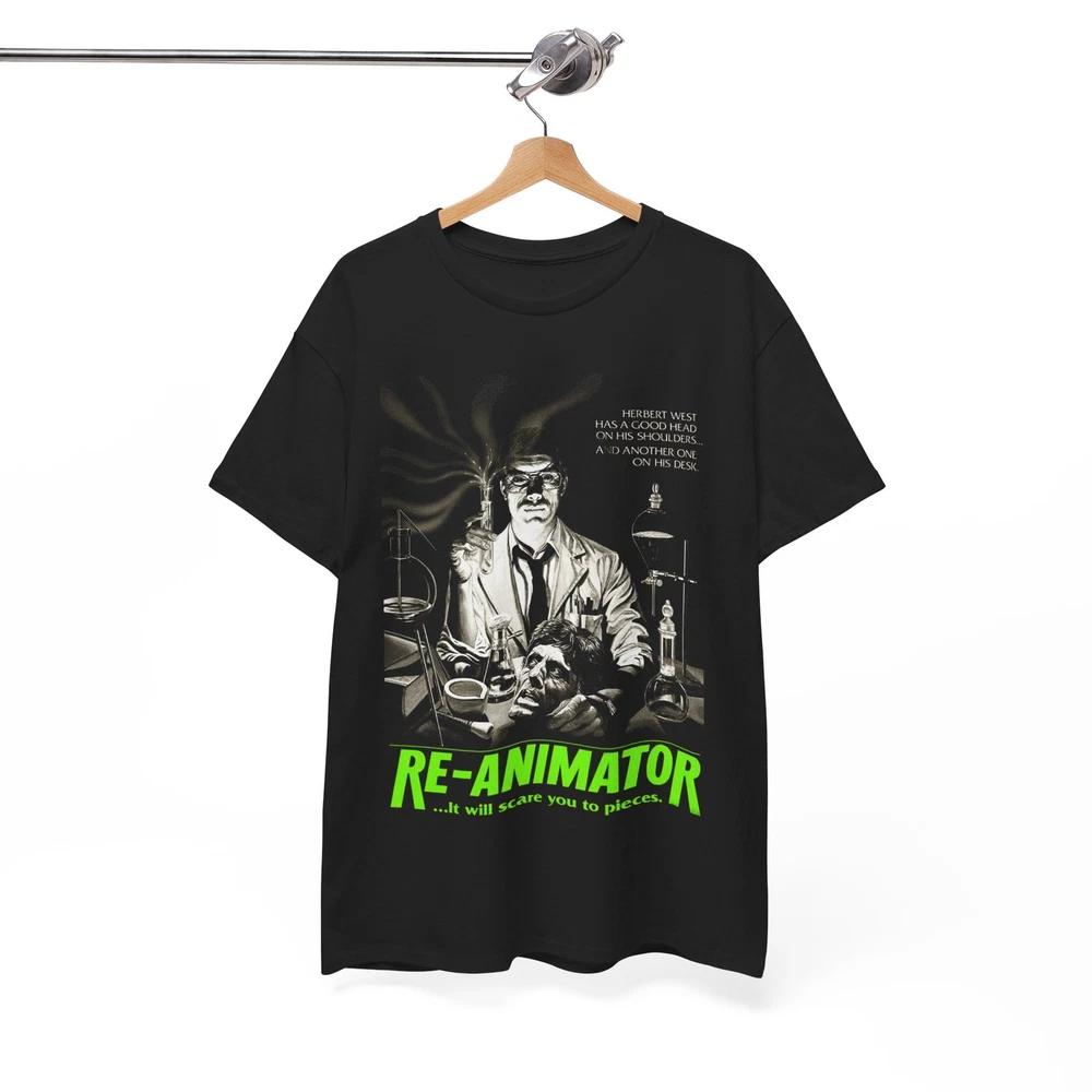 Re-Animator Movie T-Shirt, 80 s Horror, Renimator tee, Cult Movie, Unisex S- S