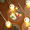 Acrylic Illuminated Christmas Ornaments Battery Powered Festive Decorations  Christmas Decoration