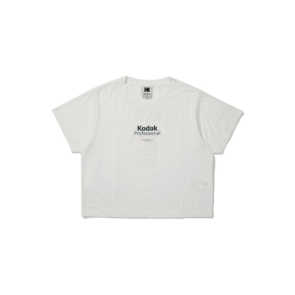 KODAK Mailer Graphic Short Sleeve T-Shirt Women'S White