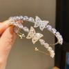 Fashion Butterfly Jewelry Bracelet With Zircon Stones For Elegant Women