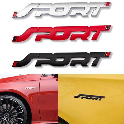 3D Sport Metal Emblems & Stickers for Modified Cars, Tail Badges