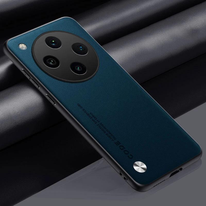 For OPPO Find X8 Pro X 8 Plain PU Leather Hard Case for Find X7 Ultra X6 X8Pro Matte Bumper Shockproof Silicone Soft Edge Protector Cover Shell