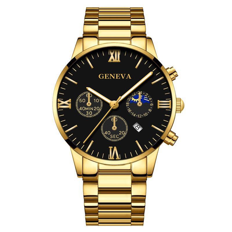 A New Trendy, Light Luxury, Versatile and Multi-functional Men's Watch, a Must-have Quartz Watch for Men's Fashion