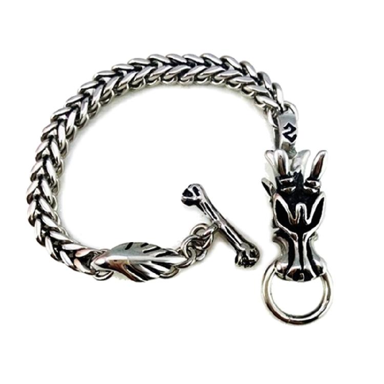 

Dragon Bracelets Hip Hop Mens Bracelets Alloy Material Gift for Men Adults 1