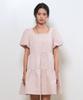 General Idea Wrinkle Volume Puff Dress [Pink] / Wbe2L15503