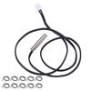 10 Stück 10K NTC Thermistor Temperatur Wasserdichte Sonde Kabel Temp Sensor Sonde Kabel für Industrie