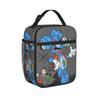 Itchy and Scratchy Lunch Bag For Women  Designer Lunch Box Fun Travel Cooler Bag Portable Waterproof Tote Food Bags