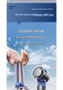 High-Speed Portable USB Handheld Fan with Carabiner and Cold Compress Feature