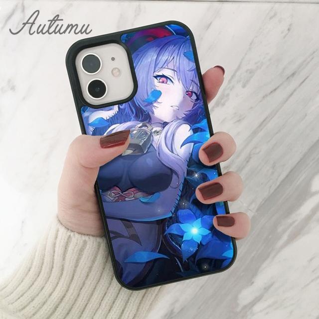 Genshin Impact GanYu Phone Case for iPhone 11 12 13 14 Pro Max Mini X XR XS SE 2020 6S 7 8 Plus Samsung Galaxy S21 S22 Shell