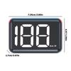 Car Hud Head Up Display Electronic Hud Projector Head Up Display Mini Digital Speedometer With 3.2-Inch LED Screen Hud For