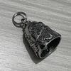 New Vintage Stainless Steel Motorcycle Bell Pendant Motorbikes Decoration Ornament Lucky A mulet Jewelry Gifts Riding Bell