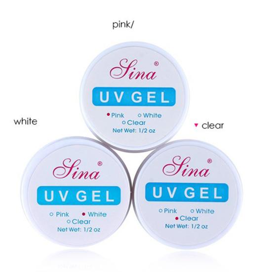 Women UV Gel Polish Nail Art Tips Glue Extension Manicure Salon Tool