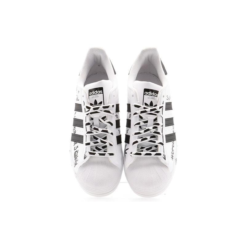 Adidas Superstar 'Sharpie Pack Graffiti White Black' Sneakers GV9804