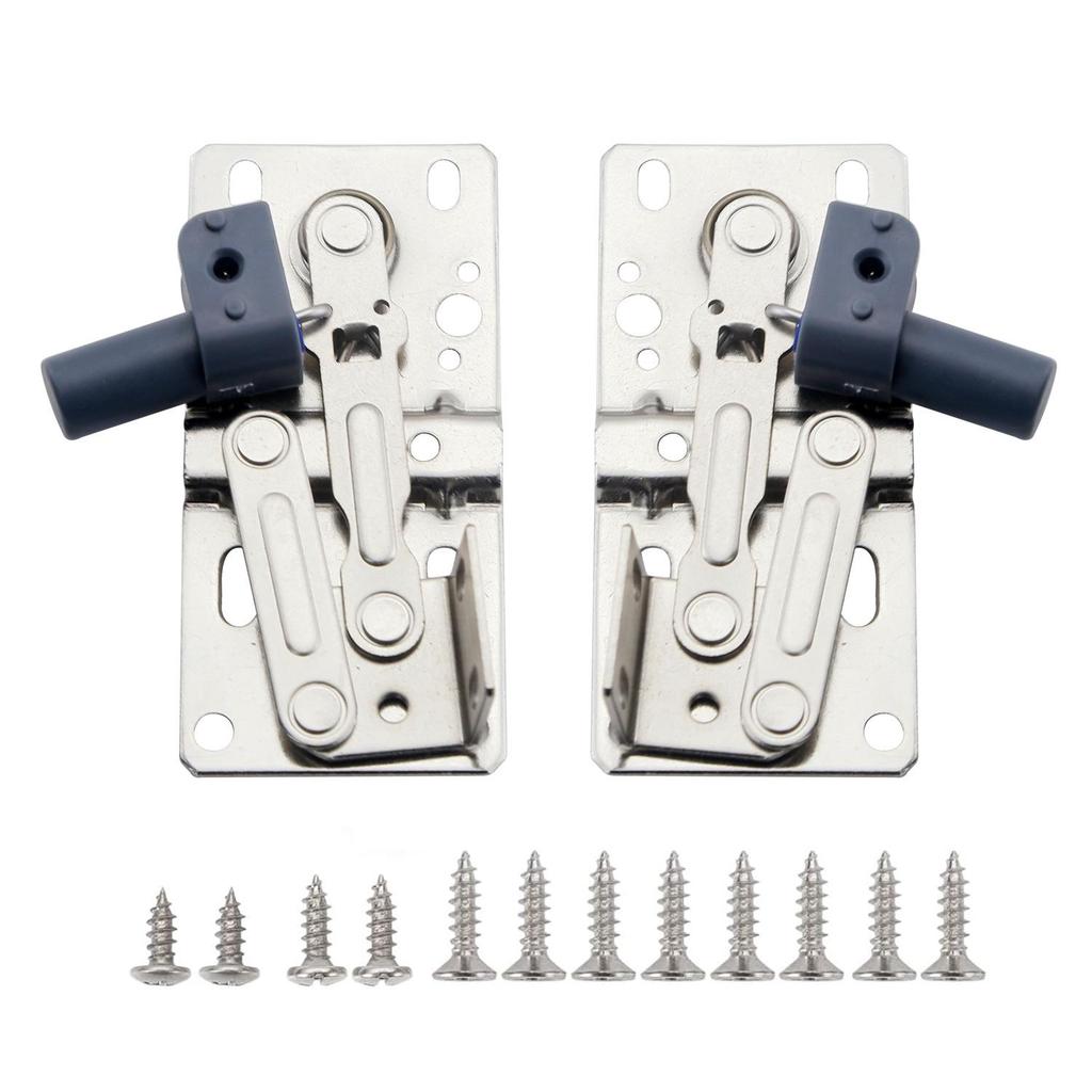 45° Downward Opening Door Hinge with Spring for Sink Cabinet
