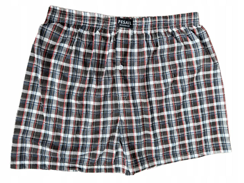 Men's loose boxer shorts, multicolored cotton, set of 4, gift