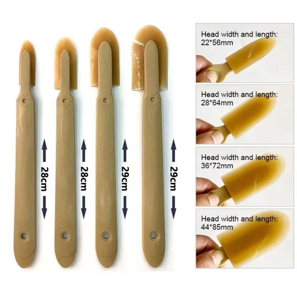 4Pcs Durable Sealant Finishing Tool Extended Length Caulk Scraper Portable Sealing Agent Tool