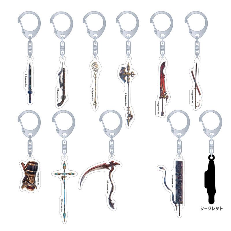 GRANBLUE FANTASY Relink Weapon Acrylic Keychain Collection Box