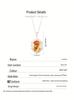 Millennium Cut Amethyst & Citrine Necklace in S925 Sterling Silver