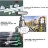 Straight Needle Valve, 3/8 Inch, 304 Stainless Steel BSPP Female Thread High Pressure Needle Control Valve, for Water Gas Oil Fuel (3/8inch)