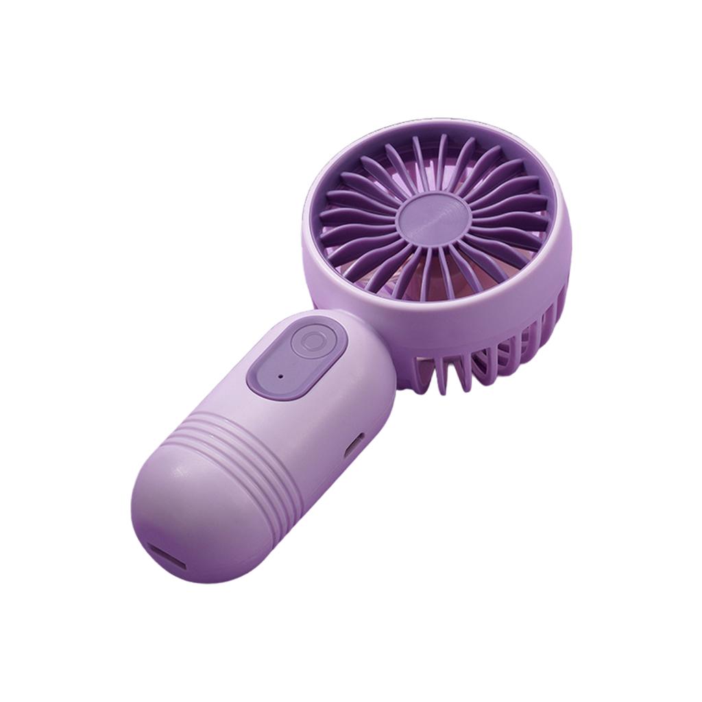 2025 Cute Mini Fan Portable Handheld Fan Lightweight Handy Fan Pocket Size Low Noise Small Electric Fan Student Gift Outdoor Fan