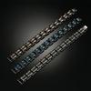 olid carbon fiber Bracelet Stainless Steel Biker Bicycle Motorcycle Bracelets High Quality Punk Men's Jewelry