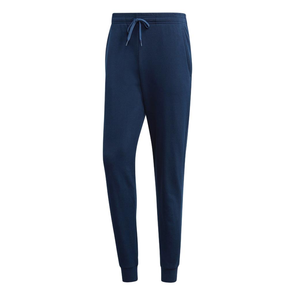 Adidas MUFC Mens Football Series SGR SW PNT Solid Color Comfortable Versatile Jogger Pants Men Pants Navy-Blue CW7659