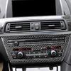 Carbon Fiber Interiors CD Panel Frame Decoration Cover Trim Stickers For BMW 6 Series M6 F12 F13 F06 2011-2018 M Sport