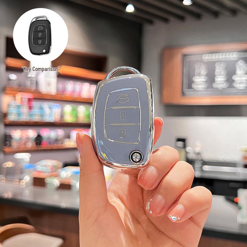 Hyundai Schlüsselhülle für ix35, Langdong, Lingdong, Mingtu, Elantra, ix25, Reina, Santa Fe, Fiesta