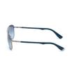 Lunettes de soleil - Web - WE0274 - Forme rectangulaire - Couleur ruthénium clair - Verres bleu nuancé