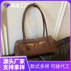 Women's bag 2 new sausage bag long handle baguette bag niche retro underarm bag women's portable shoulder bag