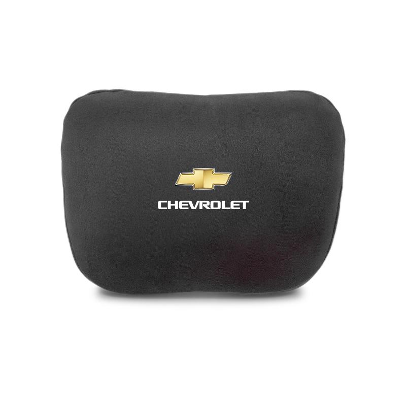 High Quality Car Seat Soft Headrest Neck Pillow Lumbar Support For Chevrolet Corvette Montana TrailBlazer Silverado Traverse