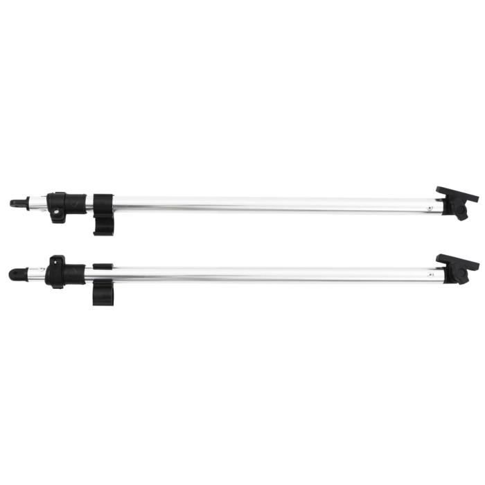 Support Poles for Bimini Tops - vidaXL - Aluminum - Length 66-110cm - Diameter 21.5/25mm