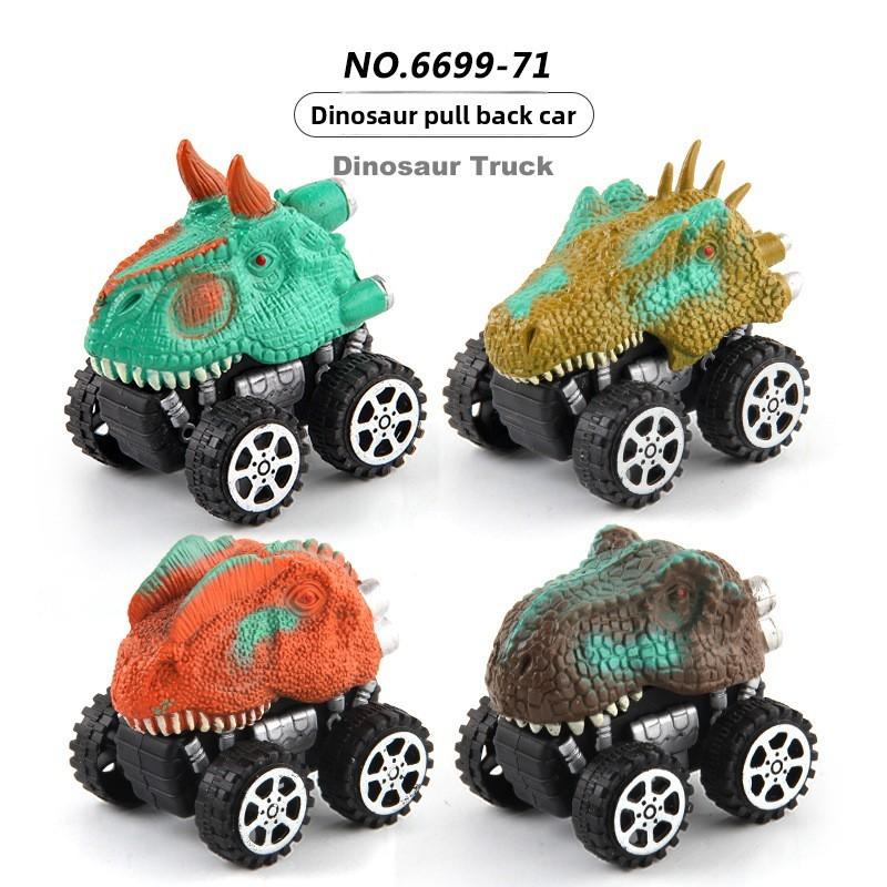 

Childrens Cartoon Dinosaur Pull Back Cars With Offroad Action For Kids Play And Development Dinosaur