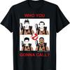 Ghostbusters Who You Gonna Call Group Shot Panels T-Shirt